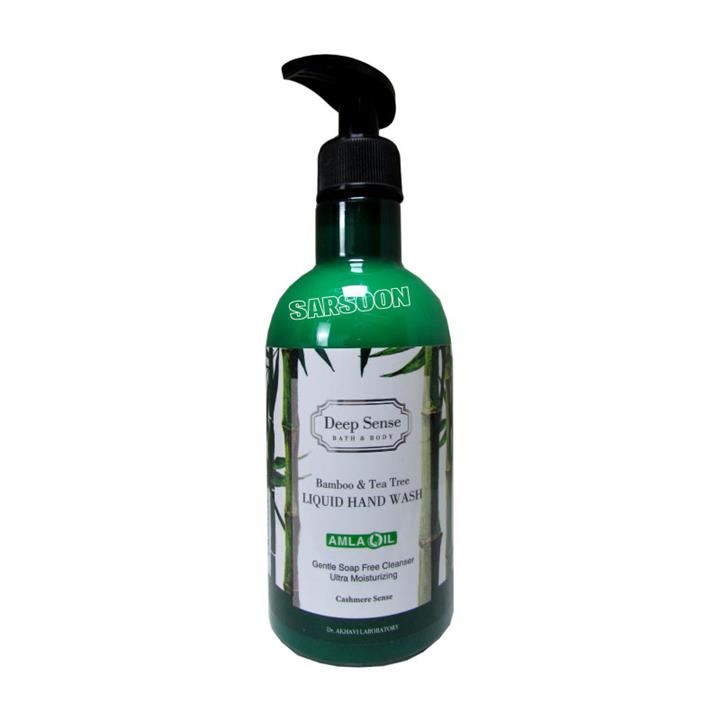 مایع دستشویی کرمی بامبو و درخت چای دیپ سنس سی گل Seagull Deep Sense Bamboo and Tea Tree Liquid Hand Washفلرذ